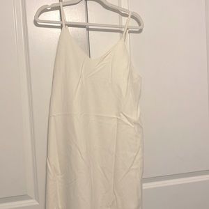 Ivory slip dress size XL